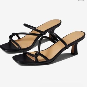 Abercrombie and Fitch Twist-Strap Heeled Sandal